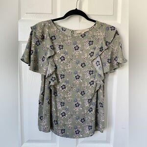 Loft Floral Top Size S